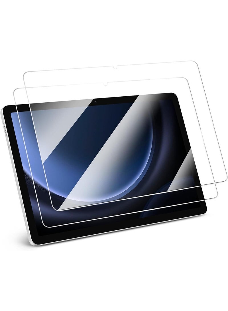 2 Pack Screen Protector For  Samsung Galaxy Tab S7 FE , HD Tempered Glass Screen Protector Compatible withSamsung Galaxy Tab S7 FE - Clear